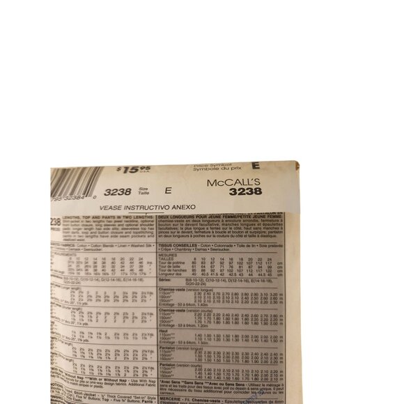 Easy McCalls 3238 & Simplicity 9691 7577 Womens Sewing Patterns Dresses Shirts - Picture 11 of 11